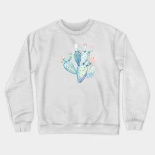 Beautiful Cactus Bloom Crewneck Sweatshirt